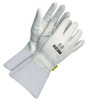 Winter Pearl Grain Goatskin Glove Kevlar® Lined w/5" Split Cowhide Gauntlet  20-1-1605