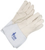 Grain Horsehide Weld Glove w/5" Gauntlet White  64-1-1065H