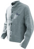 Split Cowhide/Banox® Canvas Weld Jacket  64-1-40P