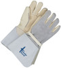 Winter Grain Cowhide Weld Glove Heather Lined w/5" Split Cowhide Gauntlet  64-9-1268