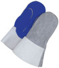 Winter Split Cowhide Weld Mitt Heather Lined Blue/Grey  64-9-666BF-7