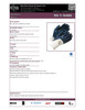 Gander® Jersey Knitwrist Blue Coated Nitrile Palm  99-1-9400