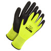 BDG® Seamless Nylon Knit Foam Palm Hi-Viz Yellow  99-1-9606