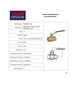 1-1/2" Forged Brass 600 PSI Female NPT Ball Valve  TG-BBVT-1-1/2