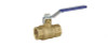 1-1/2" Forged Brass 600 PSI Female NPT Ball Valve  TG-BBVT-1-1/2