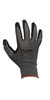 Nitrile Foam Coated Polyester Knit Glove Grey/Black  TGG-200