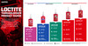 262 Red High Strength Threadlocker 10ml Bottle  231926