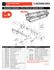 Macdon "Original" Reel Plastic Bushing Half  MDR16981