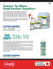 Isocare No Rinse Food Surface Sanitizer 1L Trigger Spray Bottle  70116