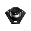3/4" Stamp Steel Eccentric Locking Collar Flange Block Assembly   RRTR 3/4