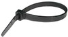 50 Pc. 25.2" 120 lb. Black Standard Cable Tie  7069-0-35