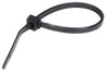 100 Pc. 8.1" 18 lb. Black Cable Tie  7088-0-36