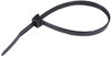 1000 Pc. 4" 20 lb. Black Clamp Style Cable Tie  7164-0-M