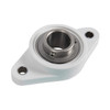 30mm Polymer Set Screw Rhombus Flange Block Assembly   SUCPLFL206/F