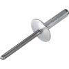 Pop® 500 Pc. 3/16 x 5/8 - 3/4" Grip Aluminum/Steel Large Flange Rivet  60532