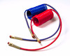 1/2" x 15' @ 2 Pack Red/Blue Recoil Air Hose w/Male NPT Fittings  81-0015-40