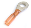 22 - 18 AWG Heat Shrinkable Ring Terminals #10 @ 50 Pack - Red  83-2416