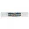 16 - 14 AWG Heat Shrinkable Butt Connectors @ 100 Pack - Clear w/Blue Stripe  83-4350