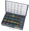 22 - 10 AWG Crimp Heat Shrink Terminal Assortment Tray @ 245 Pack - Gray  83-6650