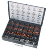 8 - 4/0 AWG Copper Lug Assortment Tray @ 145 Pack - Gray  83-6653