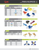 12 - 10 AWG Vinyl 4-Way "X" Connectors @ 5 Pack - Yellow  84-2582