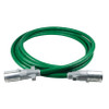 UltraLink® ABS Power Cords 15' Straight Premium - Green  87172