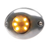 Vertex Warning & Hazard Bezel Lamp Flange - Black  97942