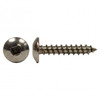 #10 x 1" Truss Head Stainless Steel Tapping Screw 100 Pc.   5164-193