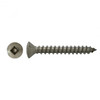 #10 x 1" Oval Head Stainless Steel Tapping Screw 100 Pc.   5165-193