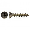 #10 x 1" Countersunk Stainless Steel Tapping Screw 100 Pc.   5168-193