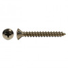 #6 x 1-1/4" Oval Head Stainless Steel Tapping Screw 100 Pc.   5170-093