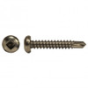 #10 x 1" Drill-X® Pan Head Stainless Steel Tapping Screw 100 Pc.   5176-044