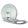 8" Round Convex Mirror w/Center-Mount Ball-Stud Heated Mirror - Stainless Steel  12283