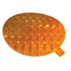 Stick-On Tape Reflector - Amber  41143