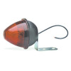 Beehive Clearance/Marker Lamp w/Fixed Angle Mounting Bracket - Red  45022