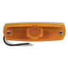 Low-Profile Clearance/Marker Lamp w/Built-in Reflector - Amber  45713