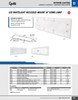18" LEDLamp® 10 Diode Recessed Mount Dome Lamp Motion Sensor - Clear  61F61