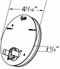 4" SuperNova® Dual-System LED Backup Lamp 24V - Clear  62571