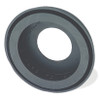 2-1/2" Round Lamp 45° Beveled Edge Recessed Open Hole Grommet - Black  91880