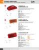 3" Hi Count® 3-Diode LED Clearance/Marker Lamp - Amber  G1503