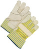 Grain Cowhide Canvasback Fitter Fleece Lined Yellow/Blue Stripe  40-1-1511E