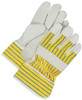 Grain Pigskin Canvasback Fitter Fleece Lined Yellow/Blue Stripe  40-1-300