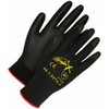 Ninja® X Bi-Polymer Coated Nylon/Spandex Knit Glove Black  99-1-9870