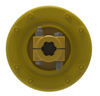 1-3/8"-6 Spline Push Pin QD Yoke - 1-3/8"-6 Spline Friction Clutch Yoke - Four Yoke Driveline Assembly - Bondioli® 4 Series  PTO14106438