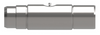 1-5/16"-20 Spline Weld-On Slip Sleeve (fits 1.88" Tube I.D.) - 35 Series  PTO5023500
