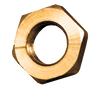 3/8" Brass NPSM Jam Nut  111-C
