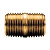 1/4" Brass Male NPT Close Nipple  112-B