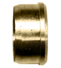 3/16" Brass Soft Line Ferrule Compression Sleeve  260-3