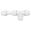 3/4" JG® White Polypropylene CTS Twist Lock Connector  3/4TKP