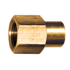 3/8 x 1/4" Brass Female 45° SAE Flare - Female NPT  Connector  30-6B
